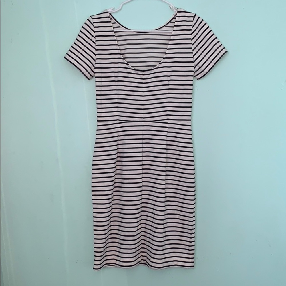 Striped Banana Republic Dress